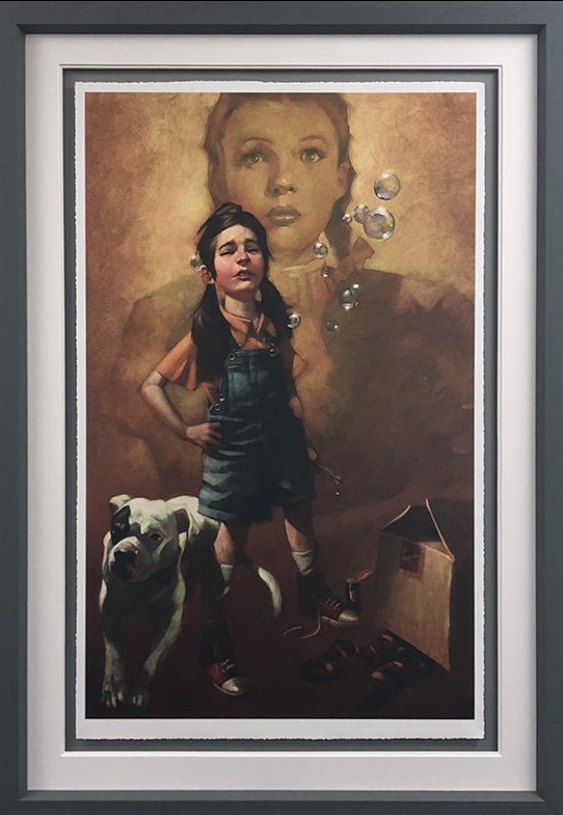 Now I Know We're Not In Kansas Hand Embellished Canvas by Craig Davison