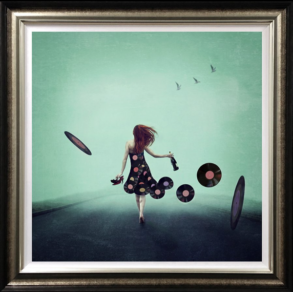 Girl, Put Your Records On Limited Edition by Michelle Mackie