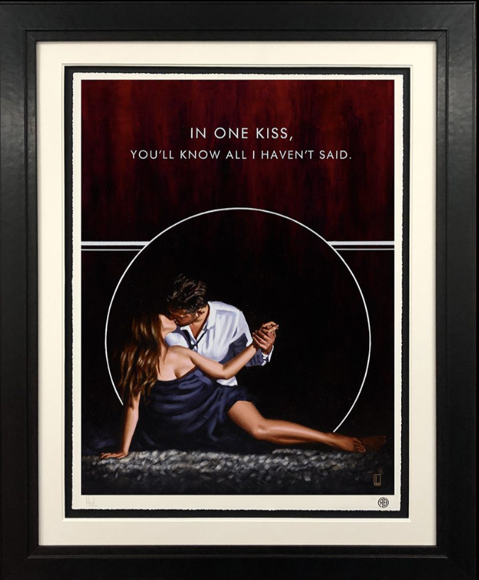 In One Kiss Limited Edition by Richard Blunt