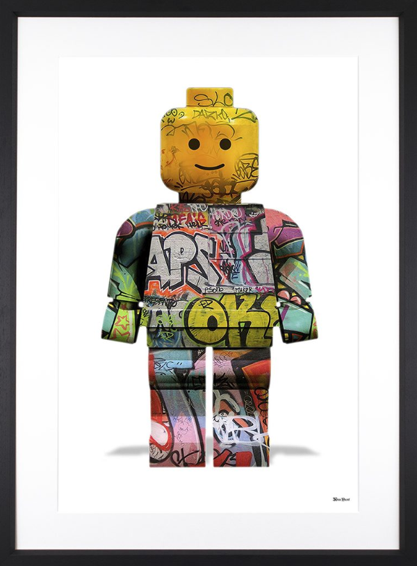 Lego Man by Monica Vincent