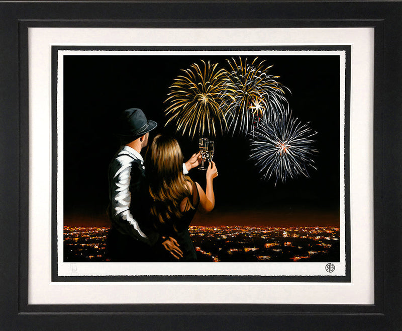 The Best Is Yet To Come (Fireworks) Limited Edition by Richard Blunt
