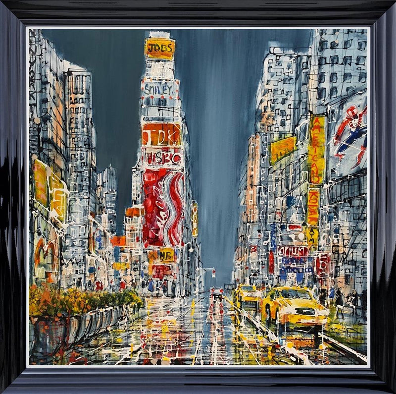 Time Square Rush Hour by nigel cooke