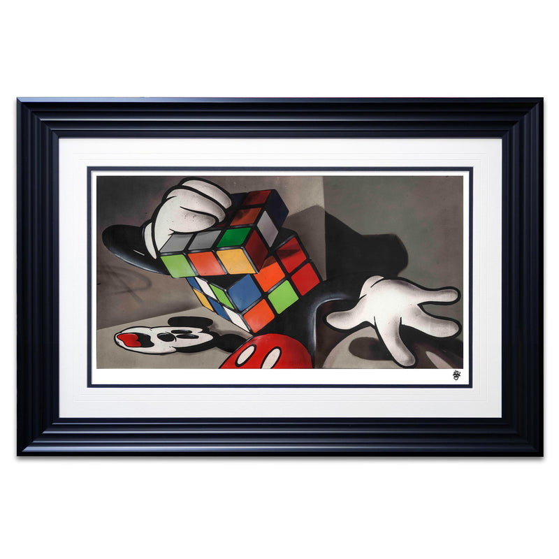 Cube Head Mickey Limited Edition by Richard Holmes