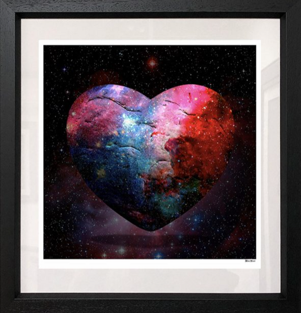 Cosmic Heart Galaxy Limited Edition by Monica Vincent