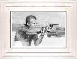 Bullitt From A Gun B&W by JJ Adams