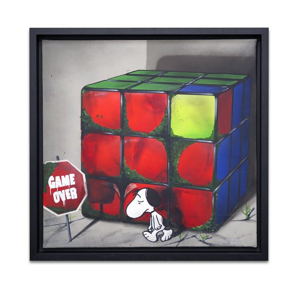 Game Over Snoopy Original by Richard Holmes