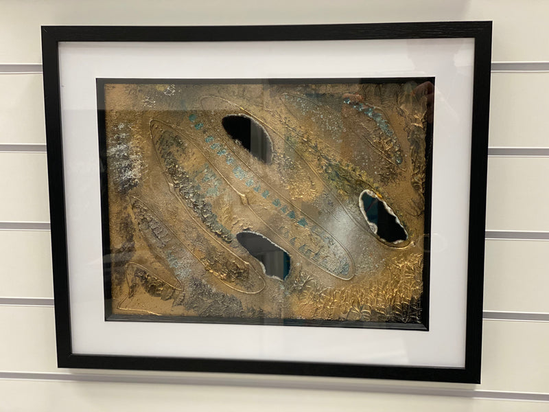 Agate Crystal Art Original by Serenity