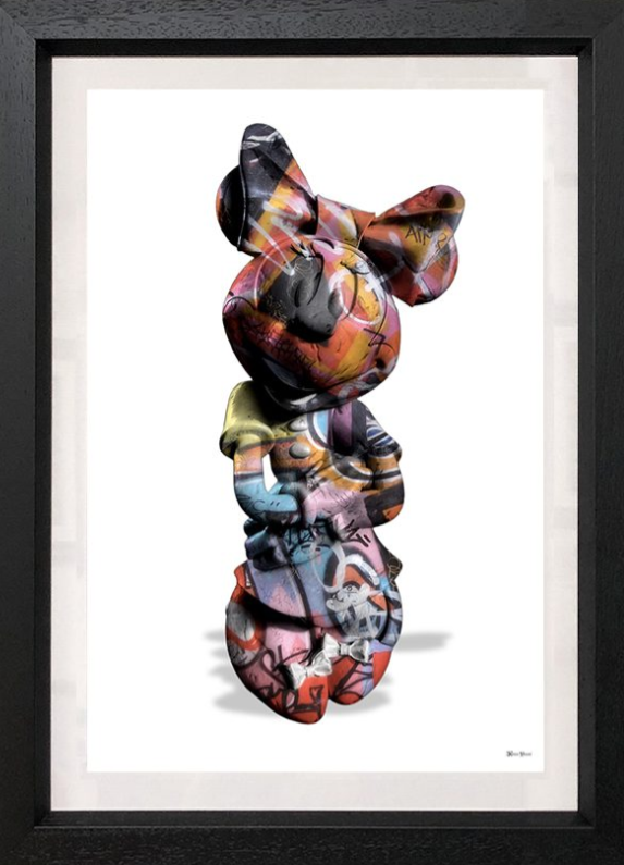 Graffiti Minnie Limited Edition by Monica Vincent
