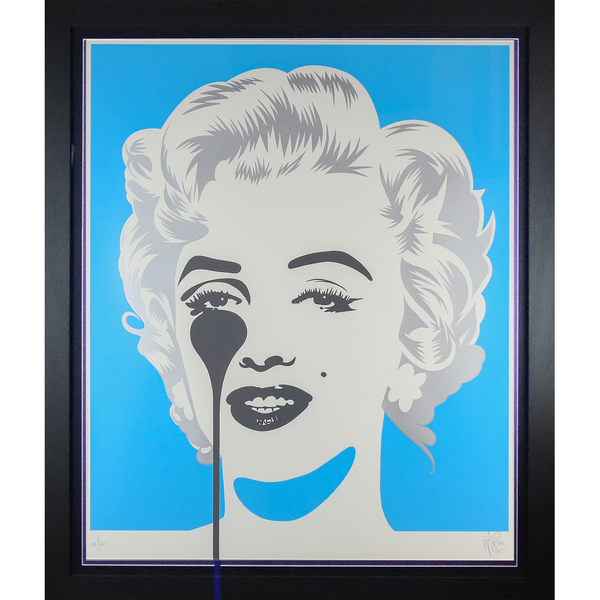 Marilyn Classic Blue Limited Edition by Pure Evil