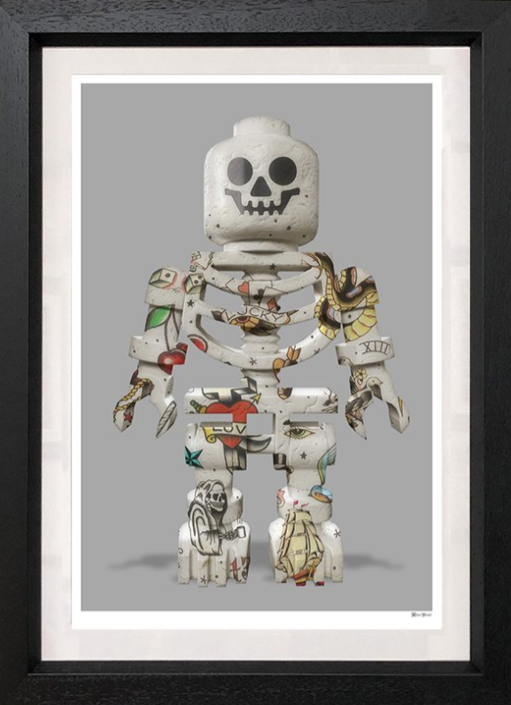 Lego Skeleton Limited Edition by Monica Vincent
