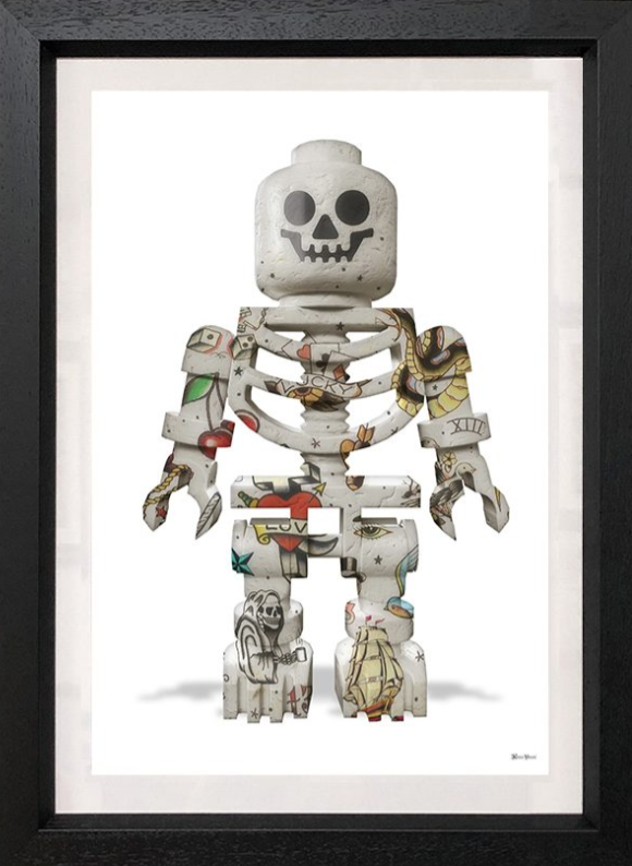 Lego Skeleton Limited Edition by Monica Vincent