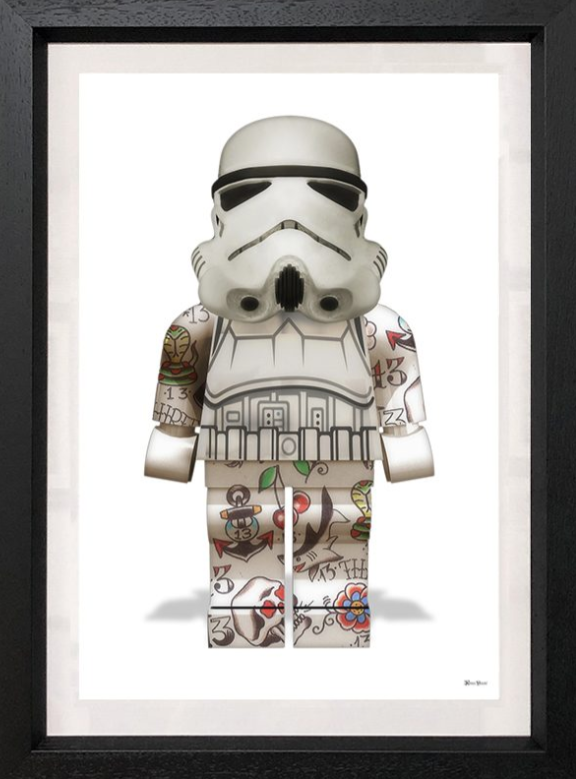 Lego stormtrooper art 2025