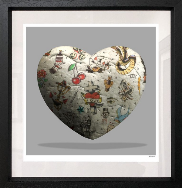 Tattooed Heart Limited Edition by Monica Vincent