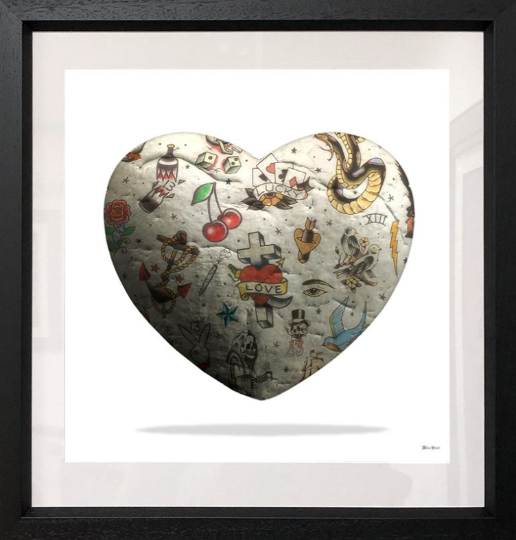 Tattooed Heart Limited Edition by Monica Vincent