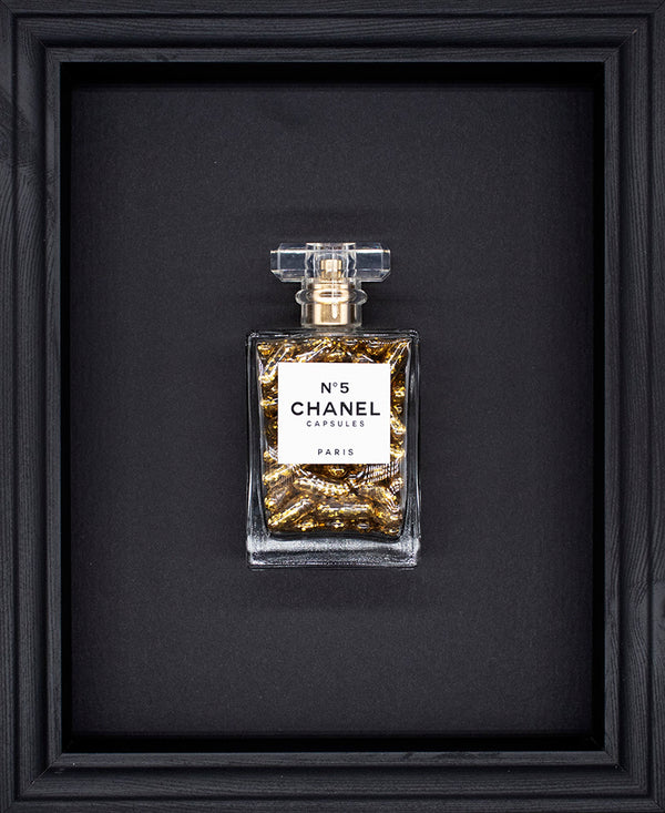 Chanel No.5 Capsules- Gold Original by Emma Gibbons