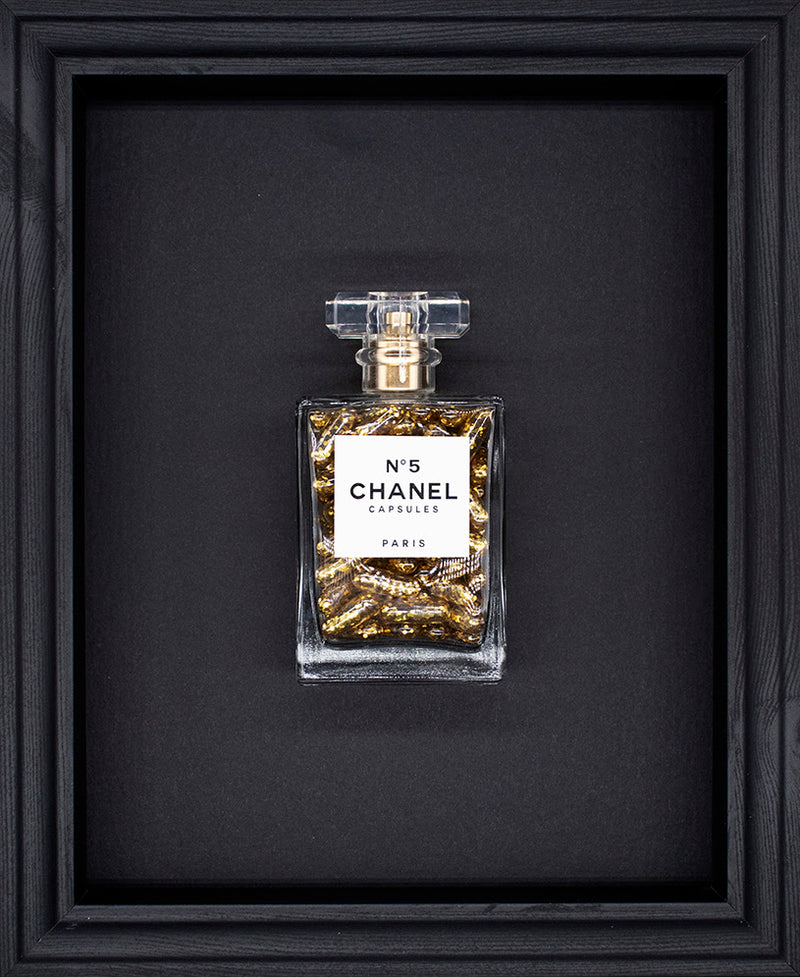 Chanel No.5 Capsules- Gold Original by Emma Gibbons