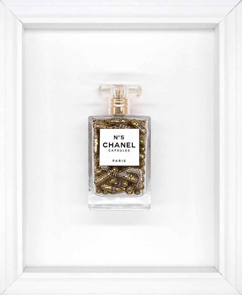 Chanel No.5 Capsules- Gold Original by Emma Gibbons