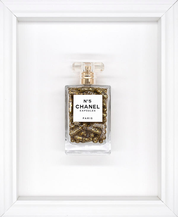 Chanel No.5 Capsules- Gold Original by Emma Gibbons