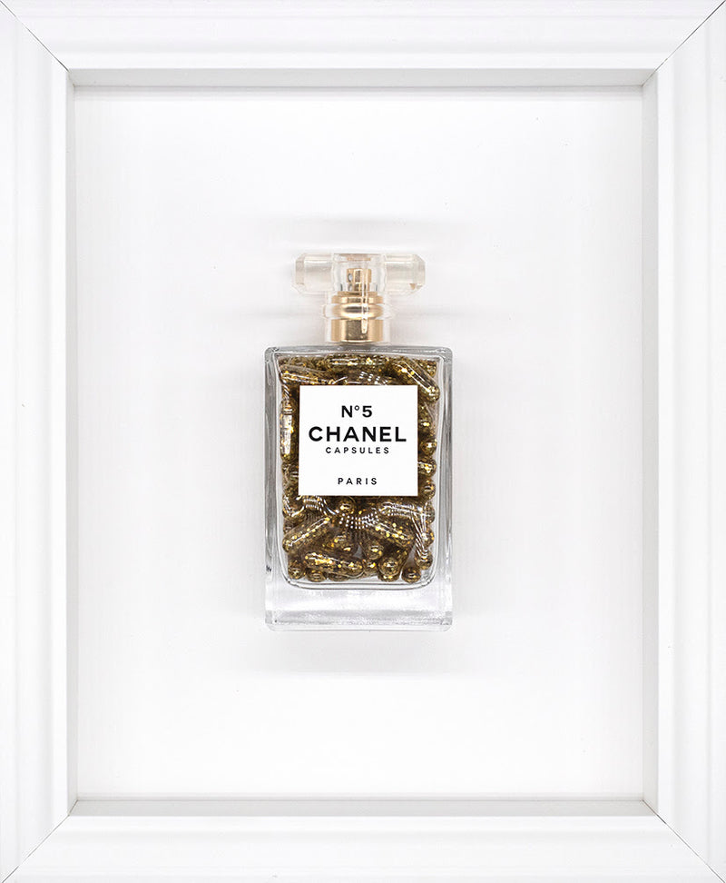 Chanel No.5 Capsules- Gold Original by Emma Gibbons