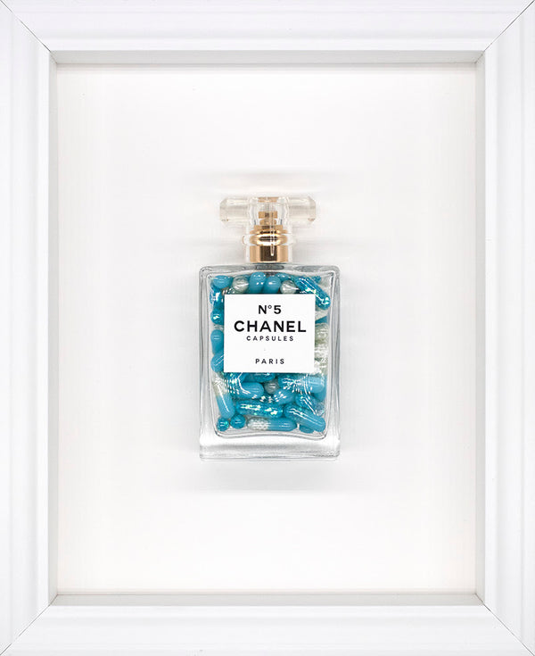 Chanel No.5 Capsules- Blue Original by Emma Gibbons