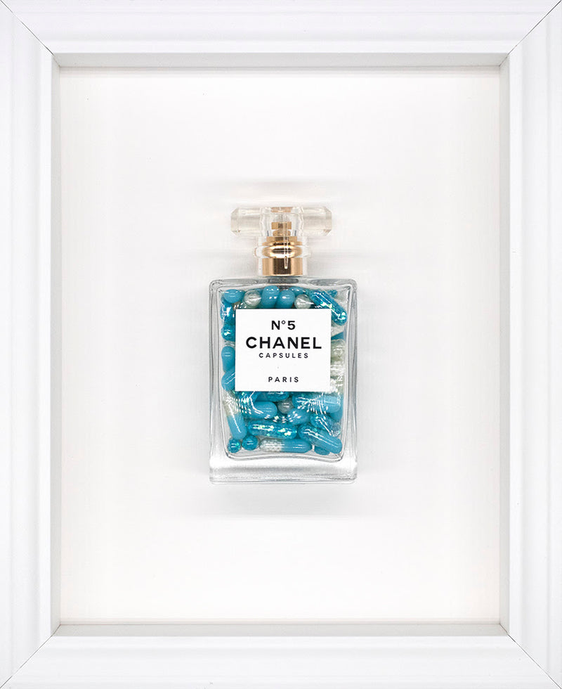Chanel No.5 Capsules- Blue Original by Emma Gibbons