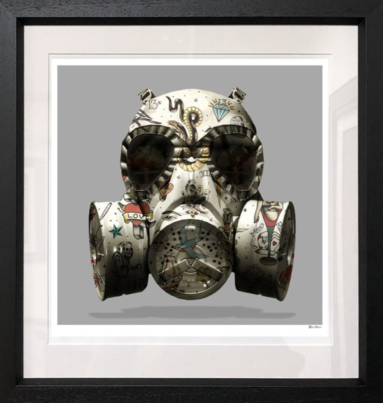 We All Wear A Mask Limited Edition by Monica Vincent