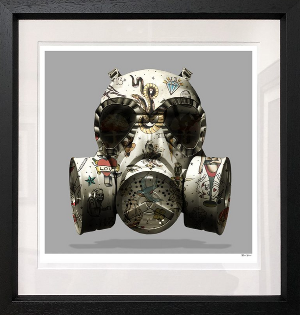 We All Wear A Mask Limited Edition by Monica Vincent