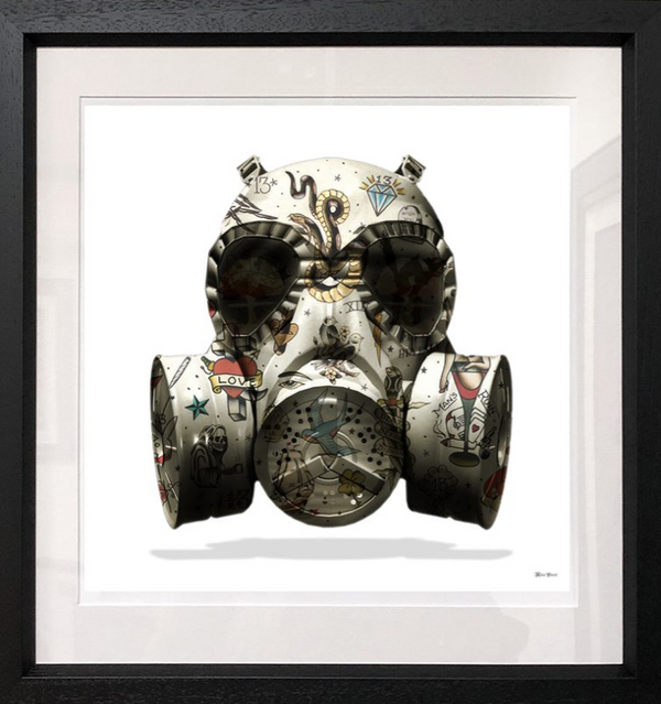 We All Wear A Mask Limited Edition by Monica Vincent